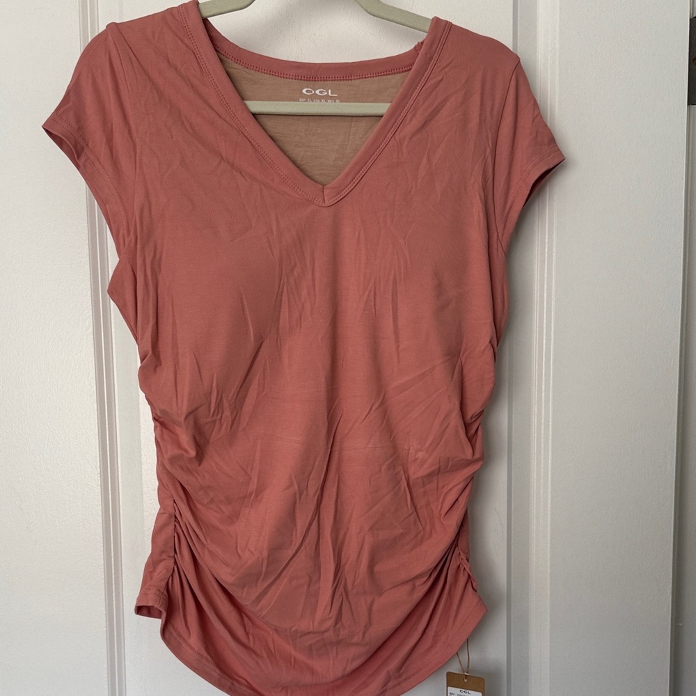 OGL v neck Brami Dusty Rose